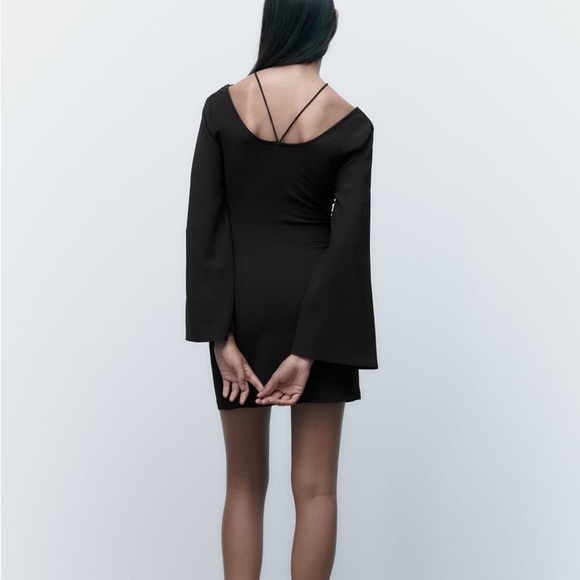 Zara Black Stone Mini Dress - Picture 13 of 16